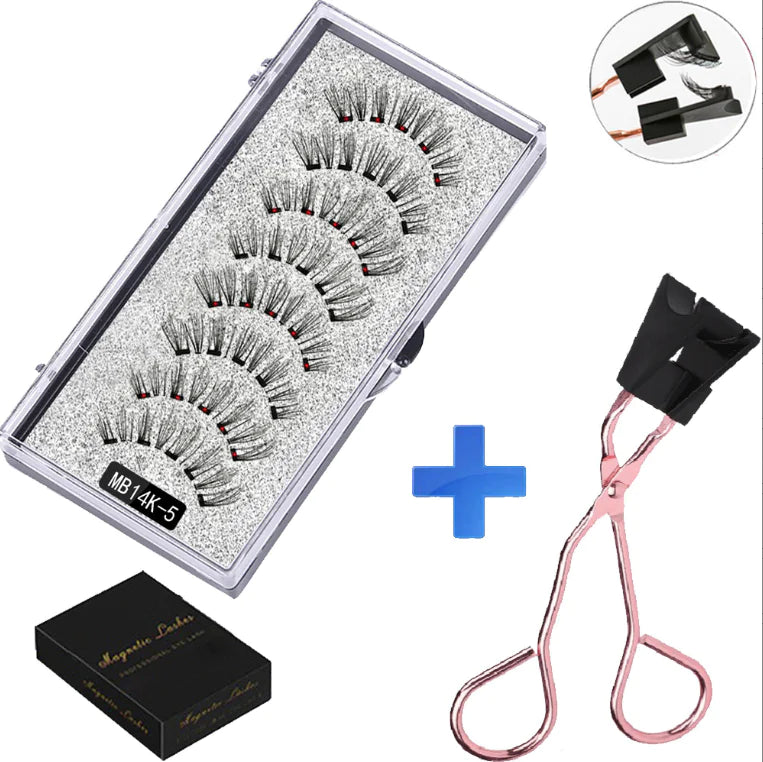 LEKOFO's 8PCS Magnetic Mink Eyelash Set