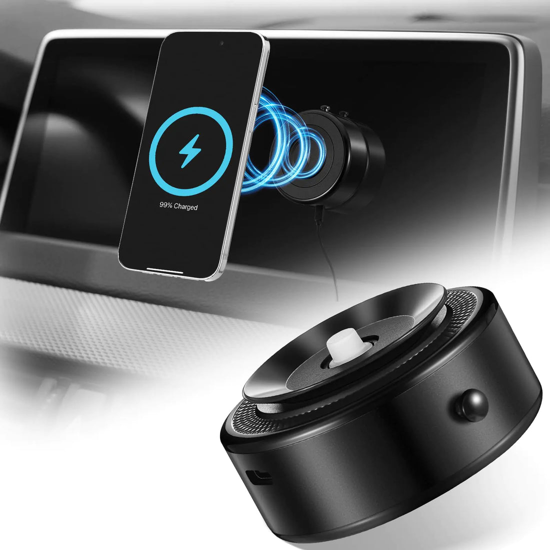 Datanly Vacuum Suction Magnetic Car Phone Holder