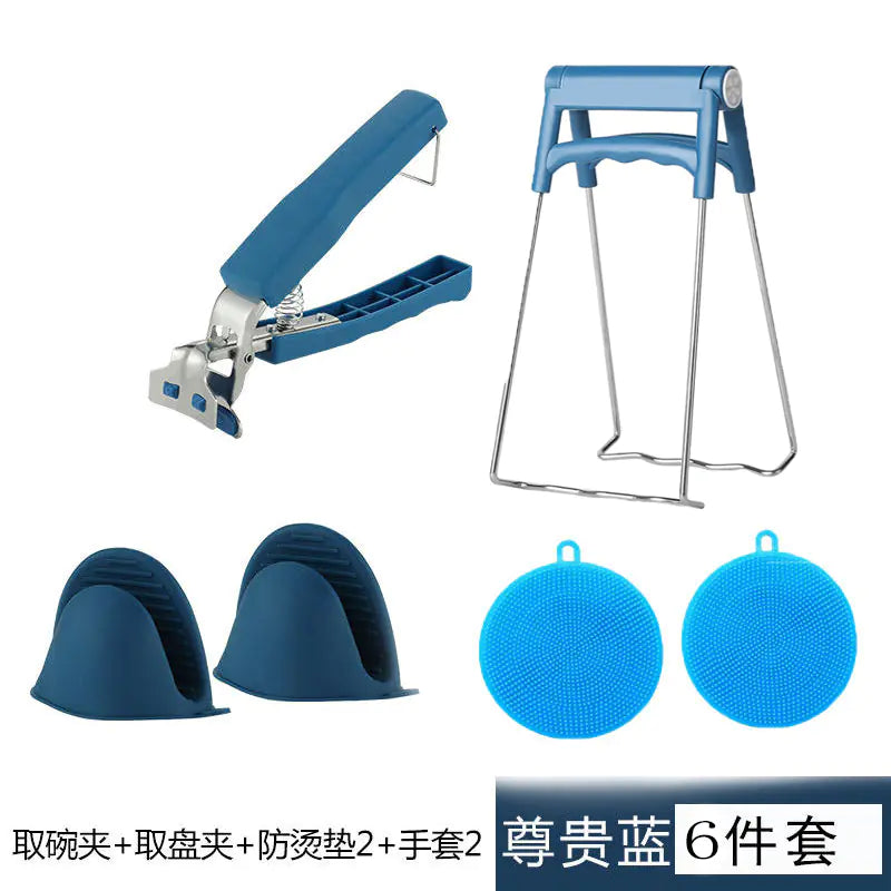 High-Temperature Non-Slip Kitchen Bowl Clamp Tool