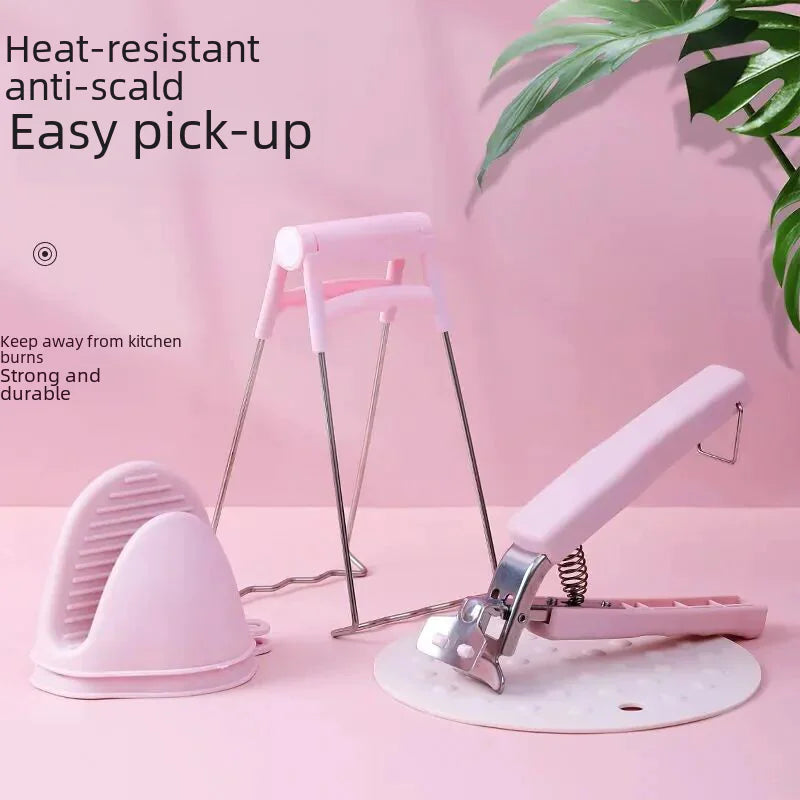 High-Temperature Non-Slip Kitchen Bowl Clamp Tool